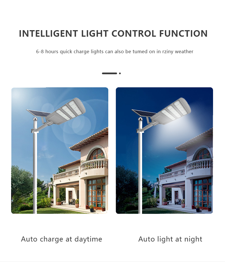 SPLIT TYPE SOLAR STREETS LIGHT