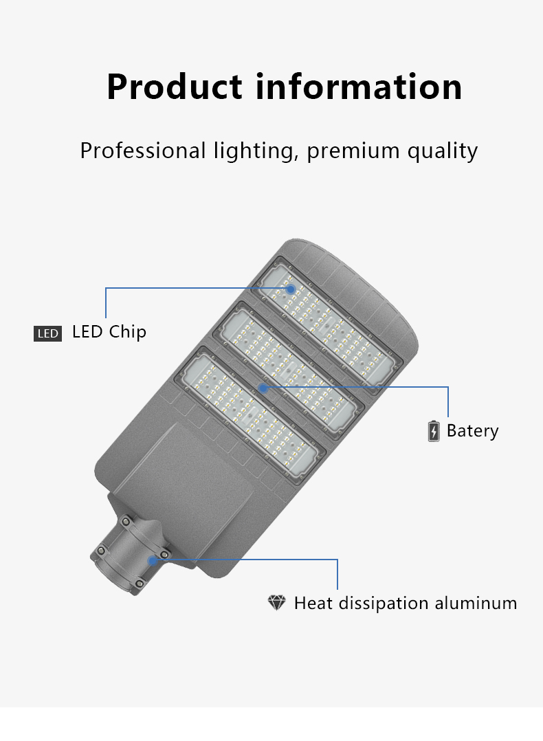 SPLIT TYPE SOLAR STREETS LIGHT