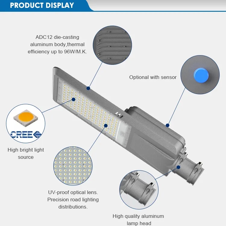 SPLIT TYPE SOLAR STREETS LIGHT JY-B001