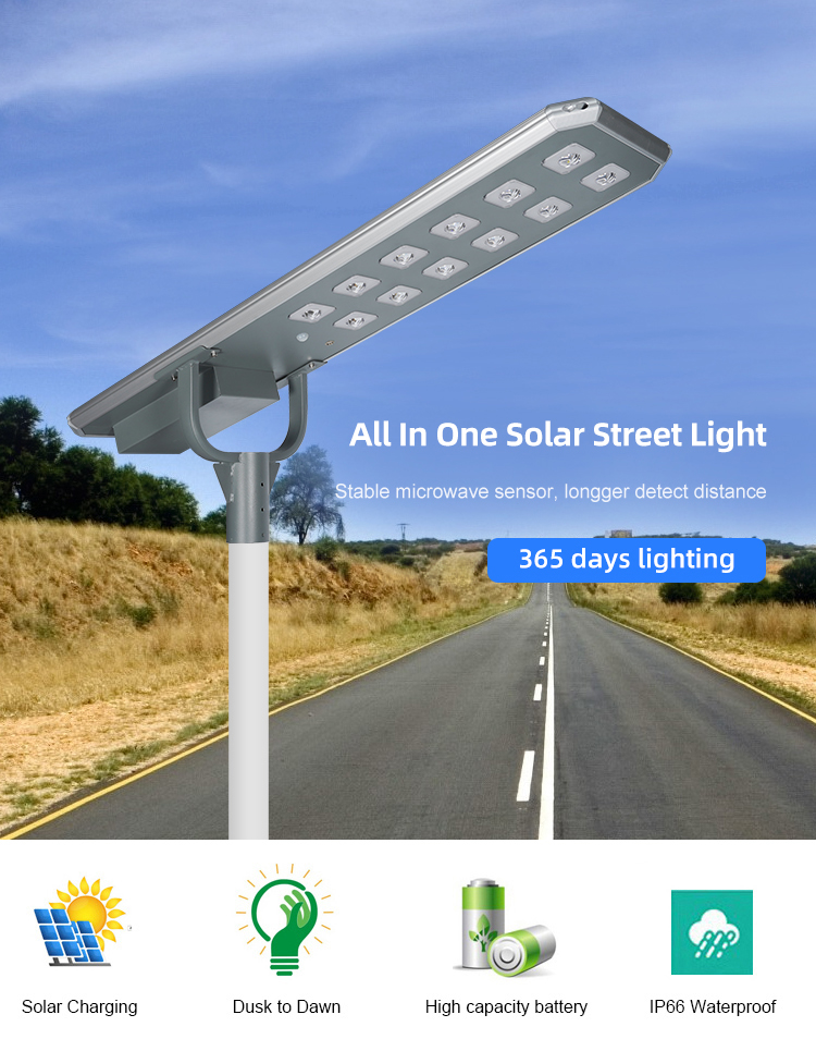 ALL IN ONE SOLAR STREET LIGHT JY-C001