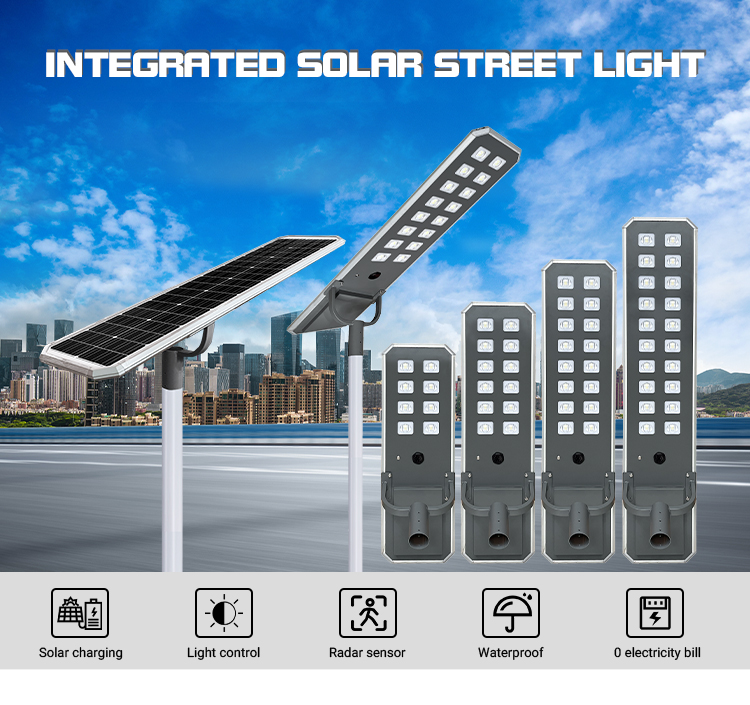 ALL IN ONE SOLAR STREET LIGHT JY-C001