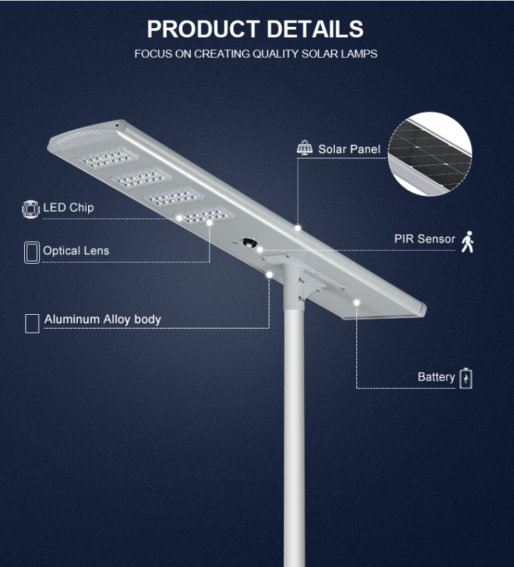 ALL IN ONE SOLAR STREET LIGHT JY-C003