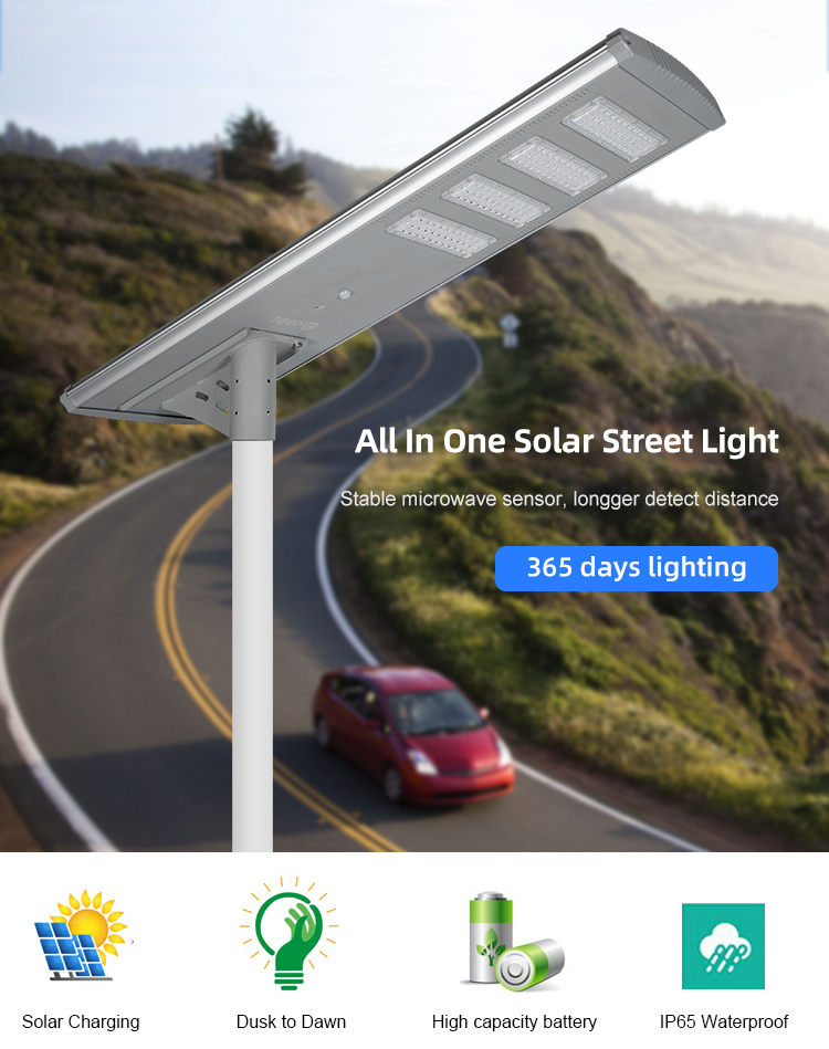 ALL IN ONE SOLAR STREET LIGHT JY-C003