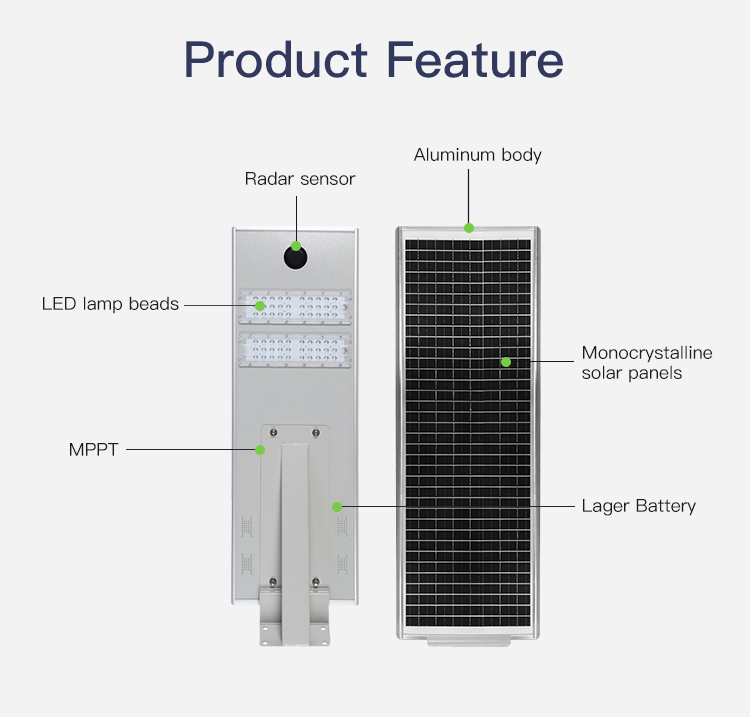 ALL IN ONE SOLAR STREET LIGHT JY-C004