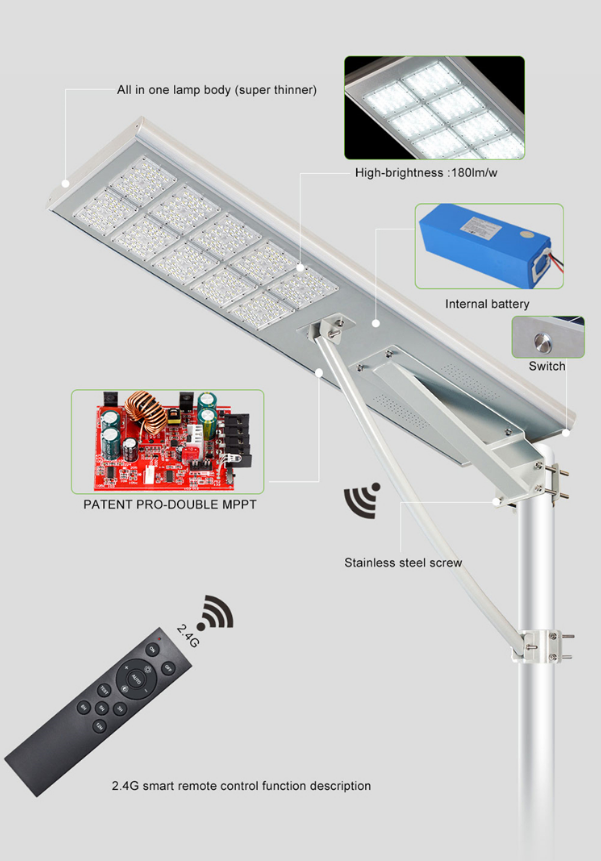 ALL IN ONE SOLAR STREET LIGHT JY-C009