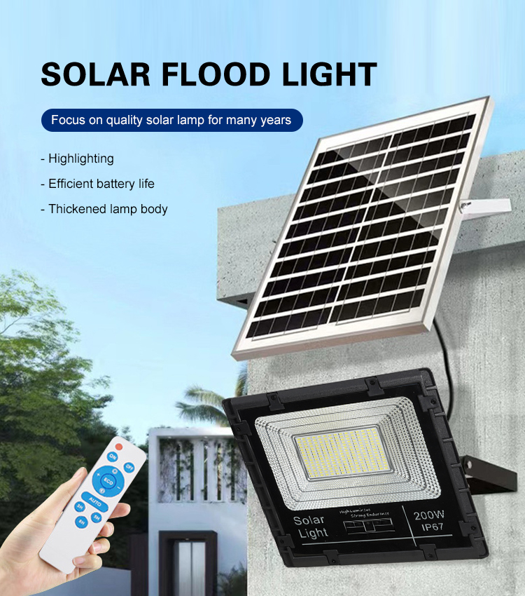 JY-A013 SOLAR FLOOD LIGHTS