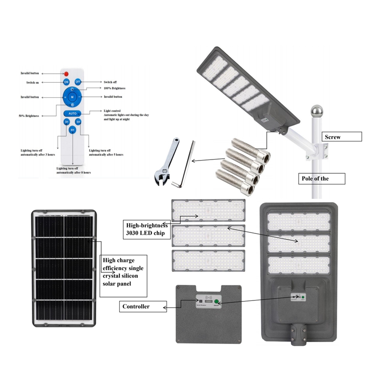 JY-C006 ALL IN ONE SOLAR GARDEN LIGHT