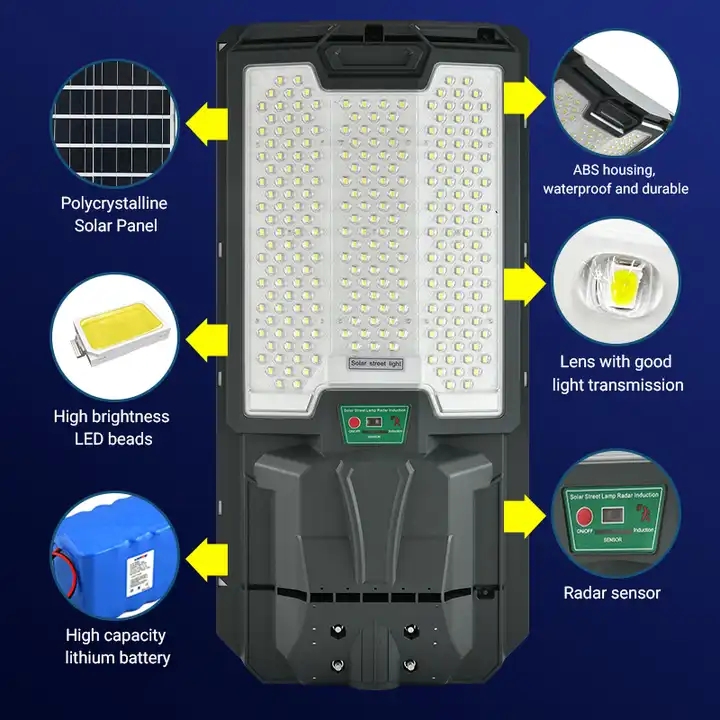 JY-C019  ALL IN ONE SOLAR STREET LIGHT