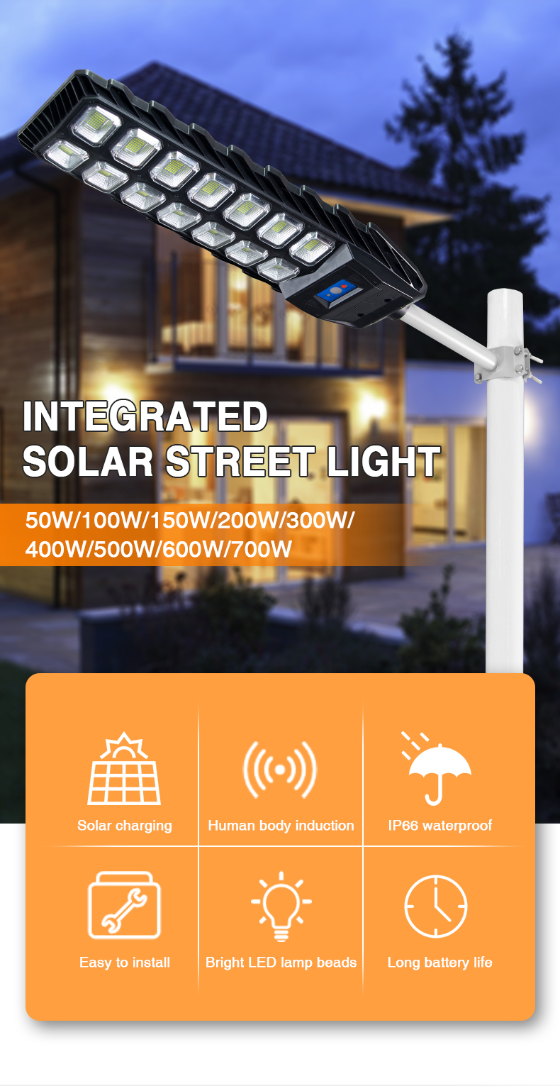 JY-C022  ALL IN ONE SOLAR STREET LIGHT