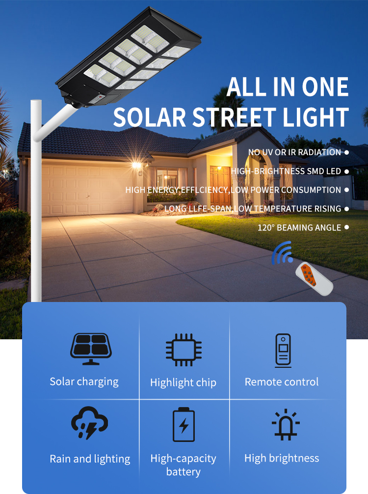 JY-C025  ALL IN ONE SOLAR STREET LIGHT