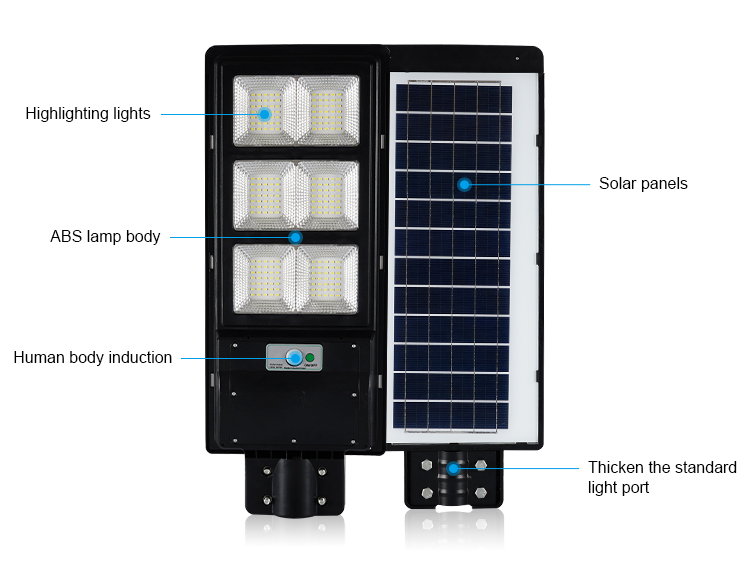 JY-C037  ALL IN ONE SOLAR STREET LIGHT